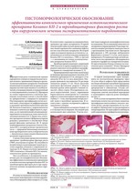 Гистоморфологическое обоснование эффективности комплексного применения остеопластического препарата Колапол КП-2 и тромбоцитарных факторов роста при хирургическом лечении экспериментального пародонтита